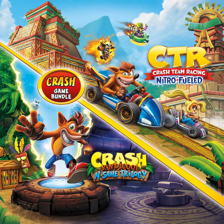 Lote Crash Bandicoot™: N. Sane Trilogy + CTR Nitro-Fueled