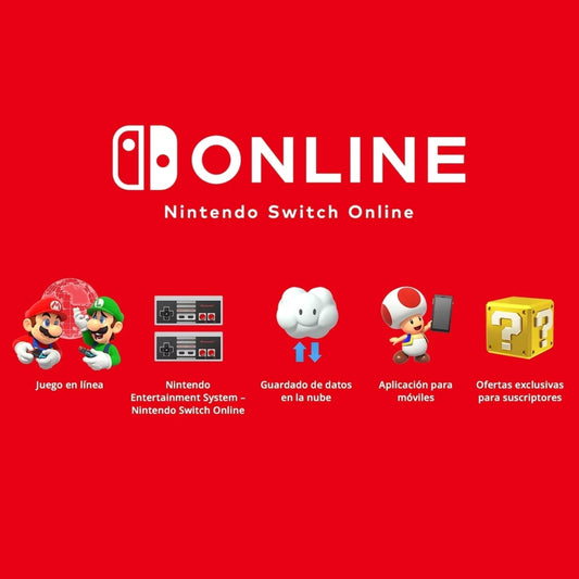 Nintendo Switch Online 12 meses