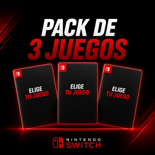 Pack de 3 juegos
