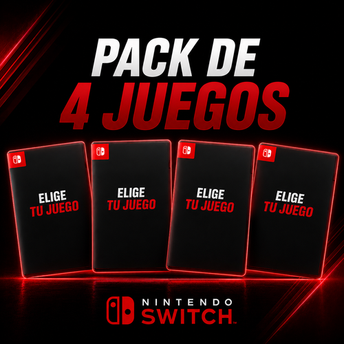 Pack de 4 juegos